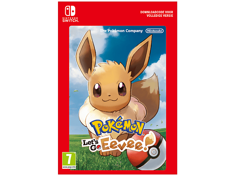 Nintendo Pokémon: Let's Go Eevee ! - Switch (download Code)