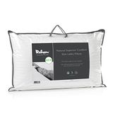 Relyon Superior Comfort 100% natuurlijk latex kussen 100% katoen afneembare hoes (lim), wit