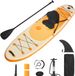 VEVOR Opblaasbaar Stand Up Paddle Board (304,8x83,8x15,2CM) Paddleboard met ééN Zitplaats, Complete Set Inclusief Pomp, Peddel, Vin, Rugzak, Enkelband en Riem, voor Tieners en Volwassenen