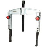 KS Tools 620.0071 Universele snelspantrekker 2-armig met extreem slanke en verlengde haken, 60-200 mm, 220 mm, 5,0 t