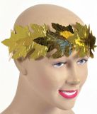 Bristol Novelty Ltd Couronne de laurier romaine avec feuilles dorées - 6x pièces - Articles de déguisement de carnaval - Fête de la toge - Adultes