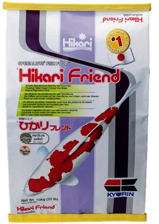 Hikari Friend - Medium - Vissenvoer - Koivoer - 10 kg