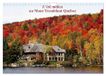 L'été CALVENDO L'été Indien au Mont Tremblant, Québec (Calendrier mural 2027 DIN A4 vertical), CALVENDO calendrier mensuel: Forêts flamboyantes d'automne au Québec Canada