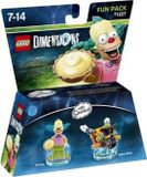 Lego Dimensions The Simpsons - Fun Pack - Krusty Minifiguur - Clown Bike Voertuig - Multiplatform Add-On