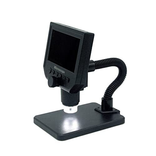 XuuSHA Accessoires voor draagbare digitale microscoop 1-600x Zoom 3.6MP 4.3" LCD-scherm Digitale microscoop Camera Microscoop accessoires (Kleur: Plastic Base)