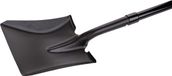 BLACK+DECKER Schep - Vierkante Kop - 149 CM - Stevig en Lichtgewicht Glasvezel - Zwart