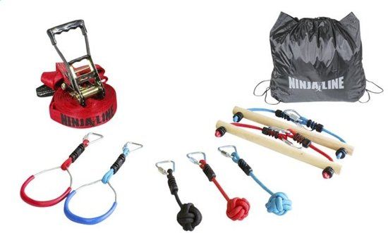 Slackers Ninja-line 11 Meter Rood