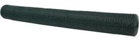 vidaXL Hexagon hek 1 x 50 m PVC groen