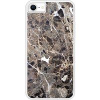 iPhone 8 Marbre Bedrukt Siliconen Hoesje