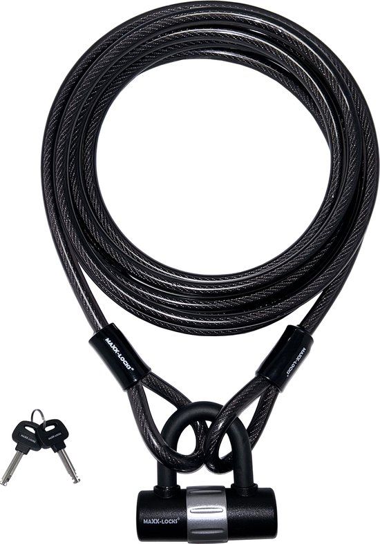 Maxx-Locks Oban Kabelslot - 10 Meter x 12mm - Grijs