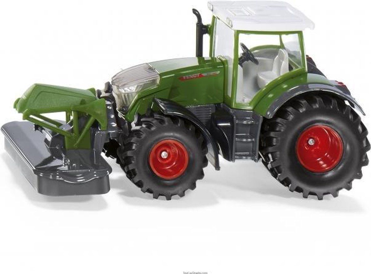 SIKU Farmer Fendt 942 Vario met frontmaaier - Groen