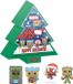 Funko Marvel Holiday 2022 Pocket POP! 4-Pack Tree Holiday Box 4 cm 3D Sleutelhanger