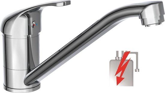 SCHÜTTE Ultra Keukenkraan - Lage Druk - Draaibare Uitloop - Chroom