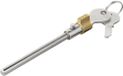 ProPlus AL-KO Steekslot Ø11,5 x 97,5 mm – Voor AL-KO AKS1300 koppeling – Messing beveiligingsslot – Argent et laiton