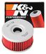 K&N Powersports Oliefilter - Filterpatroon 60x32mm compatibel met Suzuki, Beta (KN-136)
