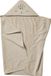 Vertbaudet Cape de bain / Serviette à capuche, sable beige, 95x95 cm