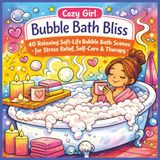 Cozy Girl Bubble Bath Bliss: 40 Relaxing Soft-Life Bubble Bath Scenes for Stress Relief, Self-Care & Therapy