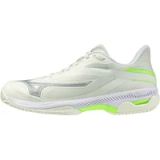 Mizuno WAVE EXCEED COURT PADEL Phantom Groen/Wit/Glowing Ap Dames Maat 37