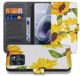 B2Ctelecom Hoesje Motorola Moto G86 Zonnebloemen Wallet
