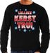 Bellatio Decorations Shoppartners Bv Foute Kersttrui sweater - Lelijke Kerst trui - zwart - voor heren - kerstkleding / kerst outfit M