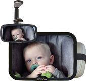 Ezimoov EZI MIRROR PACK - Baby Auto Spiegel Set - Zwart