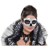 Amscan Venetian Schedelmasker “Black & Bone”