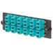 Panduit FAP12WAQDLCZ Glasvezeladapter LC Schwarz