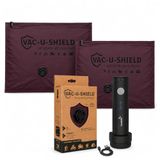 Vac-U-Shield 2 Vacuümzakken + Vac-U-Pump, Outdoor Reis, Rood 45x34 cm