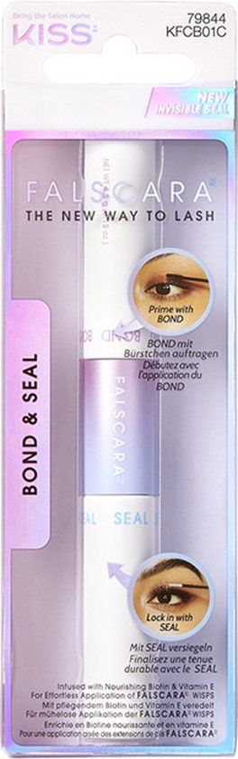 Kiss Wimpers Falscara - Wimperextensions - Lashes - Nep Wimpers - Bond & Seal - 5mm