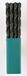 Heller foret 3 mm - DIN 340 - pour acier inoxydable