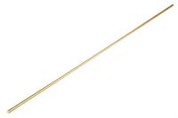 RS PRO Messing staaf, Ø 5 mm, lengte 500 mm, verpakking van 5 stuks