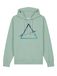 Watapparel Sweatshirt 'Triangle' mintgroen