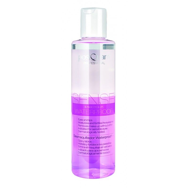 Postquam SENSE BI-PHASE make up remover waterproof - 200 ml - Roze
