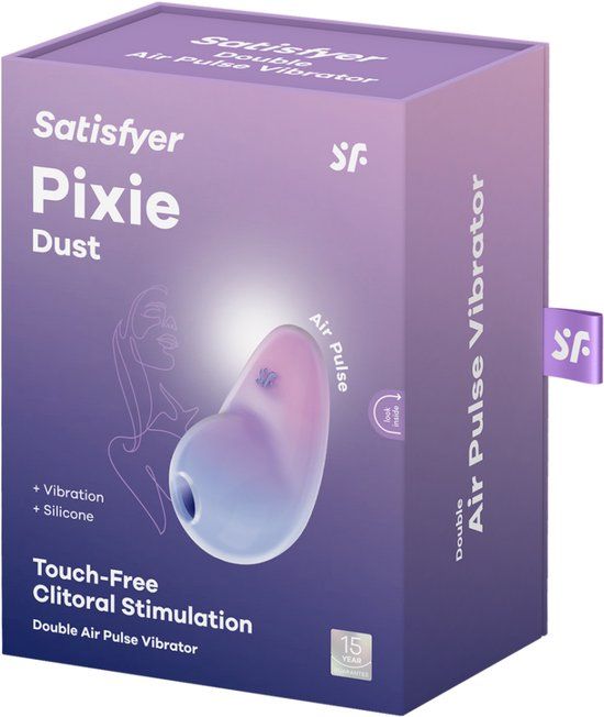 Satisfyer Pixie Dust Clitoral Stimulator - White