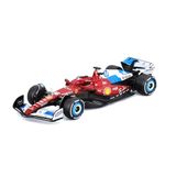 Bburago - Ferrari SF-25 Miami-kleurstelling #16 Charles Leclerc, Diecast-modelauto op schaal 1:43, replica F1-raceauto GP Miami, officiële Ferrari-kleurstelling, verzamelmodel, 3+