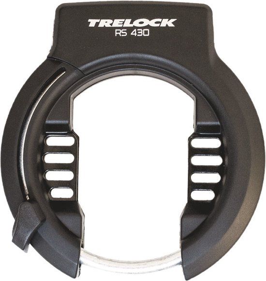 Trelock RS430 Ringslot - Zwart - Uitneembare Sleutel