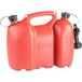 Hünersdorff PROFI Dubbele jerrycan 6 + 3 liter rood
