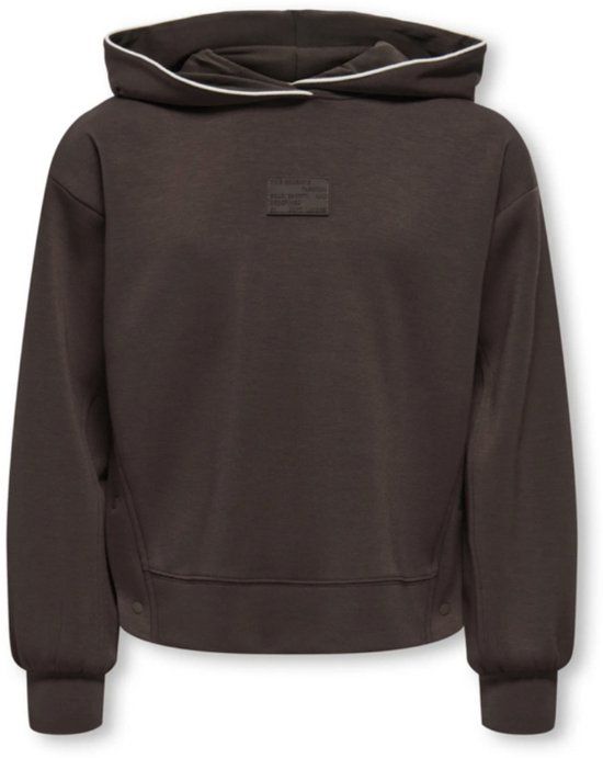 Only - Hoodie - KOGADA - Regular Fit - Coffee Bean Label - Maat 122/128