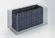 Jardinière surélevée carrée 130 cm x 60 cm x 60 cm