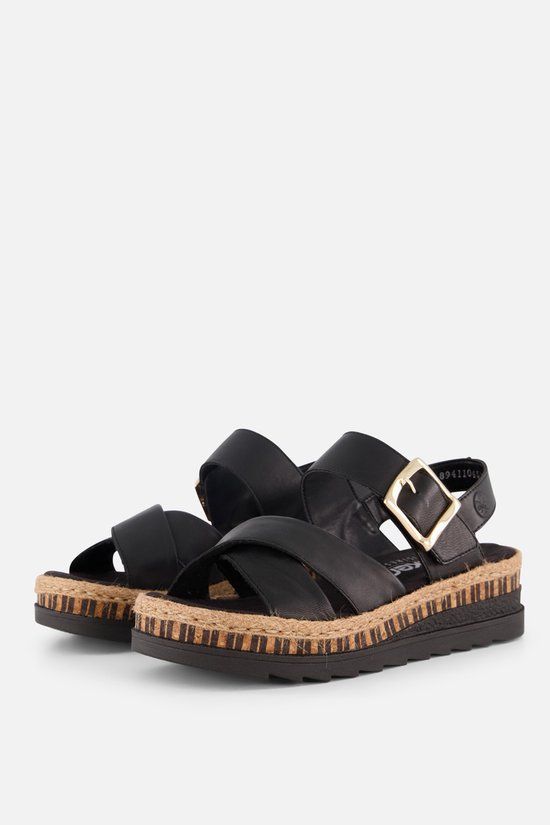 Rieker Sandalen E1/2 zwart - Maat 36