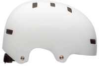 Bell Local Solid CE Helmen - volwassenen Unisex - beschermende uitrusting, fietshelm, BMX-helm, veiligheidshelm, BMX, wit, L