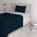 MB HOME ITALY MB Home Supreme, donkerblauw/lichtgrijs, eenpersoonsbed