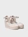 Toni Pons Espadrille de mariée à plateforme compensée en satin | ORQUIDIA