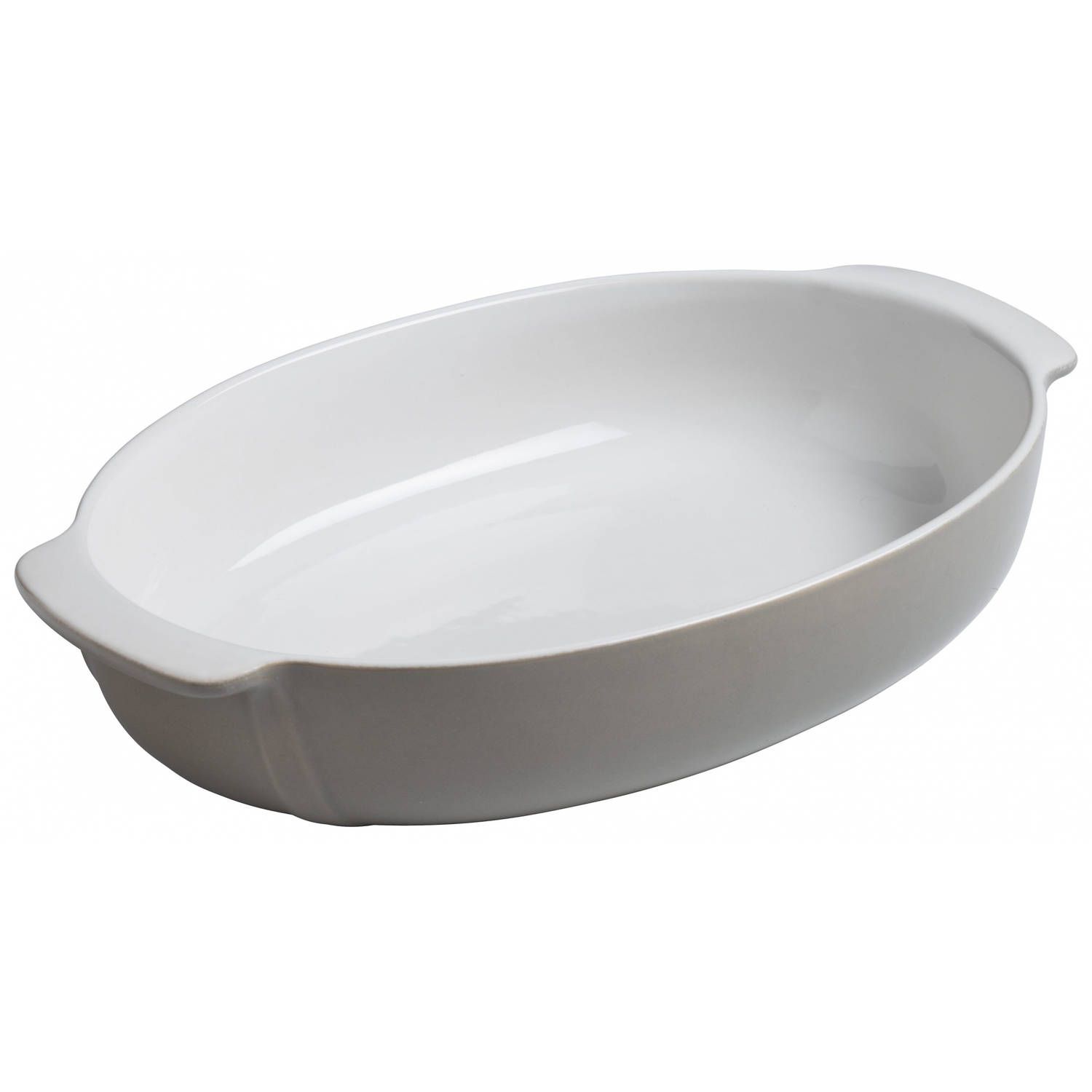 Pyrex Signature Ovenschaal Ovaal - Keramiek - 30x20 cm - Grijs