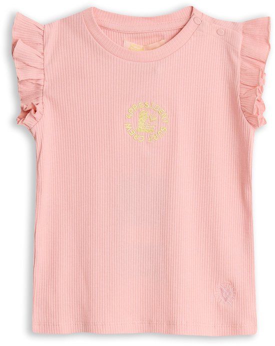 4PRESIDENT T-shirt meisjes - Powder pink - Maat 140