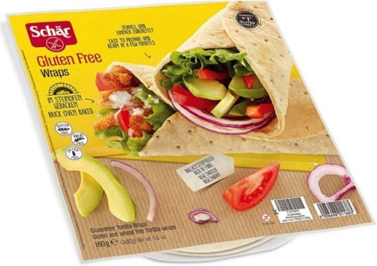 Schar Tortilla Wraps 160gr 2st