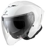 Bogotto H599 Jethalm - Casque à réaction, blanc, S (55/56)