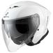 Bogotto H599 Jethalm - Casque à réaction, blanc, S (55/56)