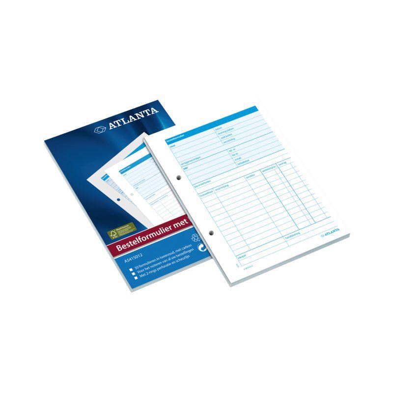 Atlanta Bestelformulier A 5415 051 A 5 50 X 2 vel zelfkopierend