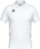 Errea Evo Polo Mc Ad Poloshirt - Sportswear - Volwassen - Wit - Korte mouw - Katoen - XL